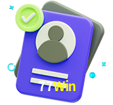 Tornar-se um membro do 77Win é muito simples
